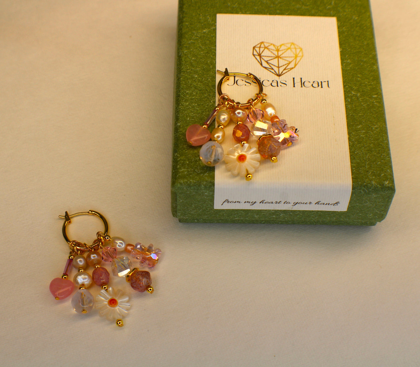 Pastel Pink Earrings