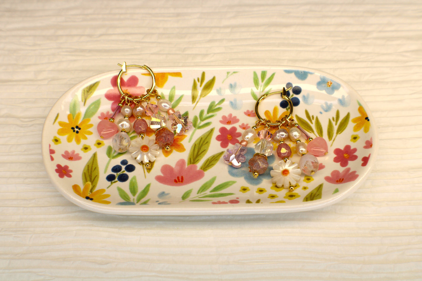 Pastel Pink Earrings