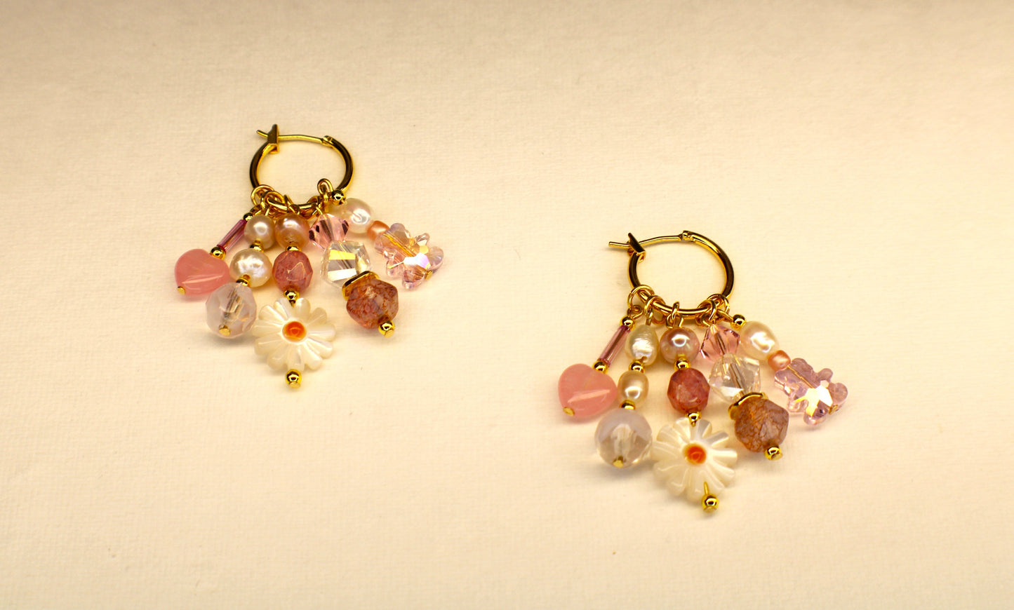 Pastel Pink Earrings
