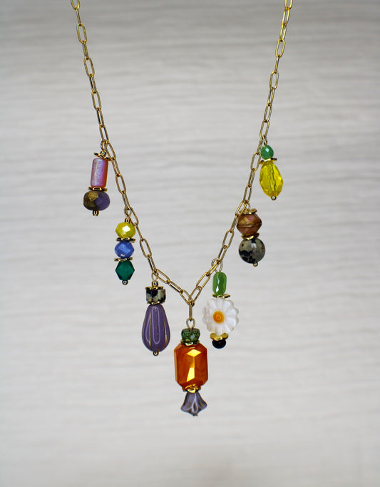 Colorful Charm Necklace