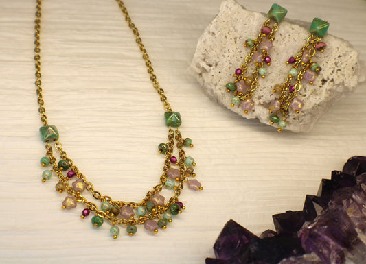 3Star Necklace Set